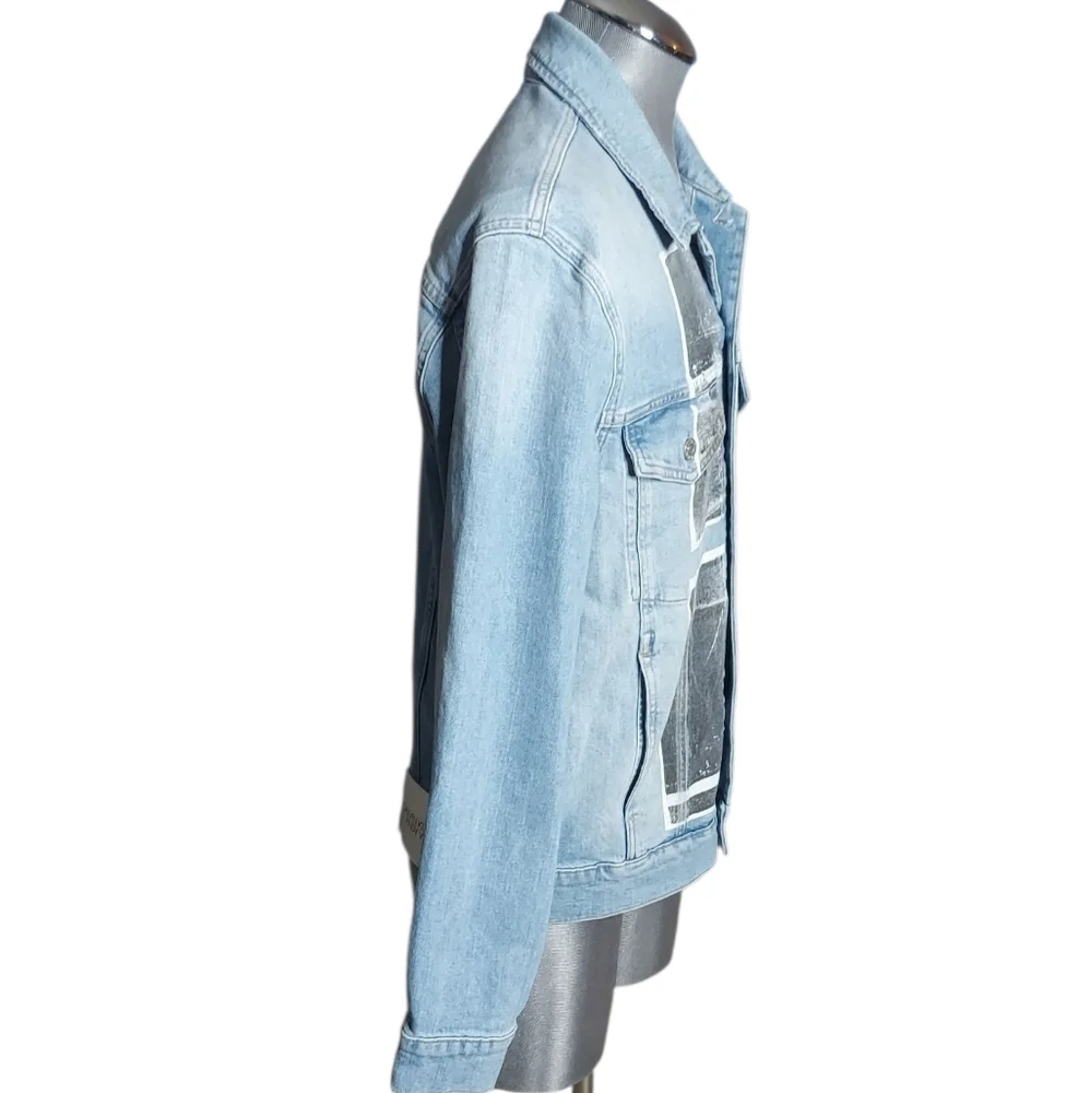 Calvin Klein X Raf Simons | Andy Warhol | Rodeo Photo | Denim Jacket | Slim - Picture 5 of 15
